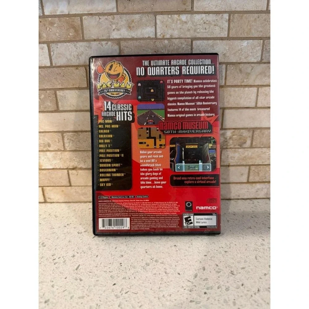 Namco Museum PS2 Game‎